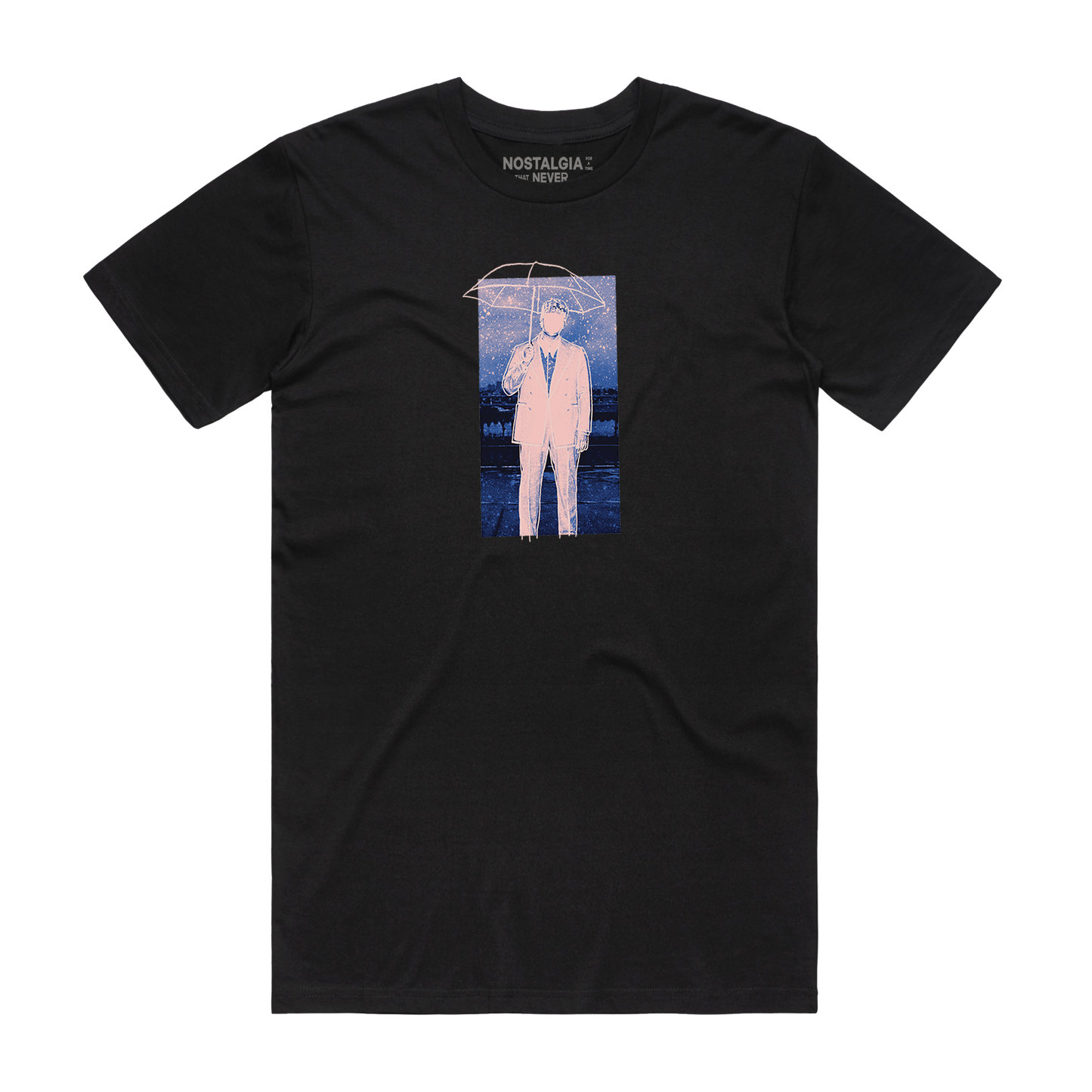Nostalgia For A Time That Never Existed Black Tee
